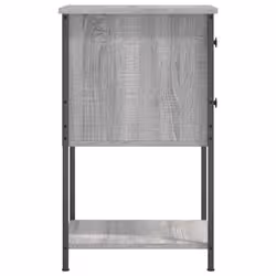 VidaXL 826099 nightstand/bedside table Grey, Oak - Additional view 7