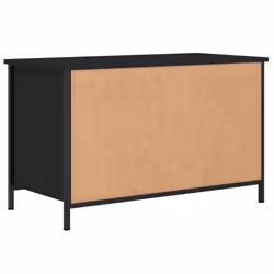 vidaXL TV Cabinet Side Cabinet Sideboard Cupboard Smoked Oak Engineered Wood - black - Additional view 7