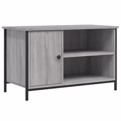 VidaXL 832771, Grey, Wood, Wood, 800 mm, 400 mm, 500 mm