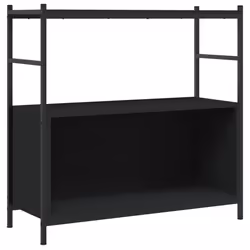 VidaXL 832793, Black, Metal, Wood, 800 mm, 300 mm, 785 mm