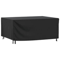 vidaXL Garden Furniture Cover Outdoor Furniture Table Cover Black 420D Oxford - 172 x 113 x 73 cm