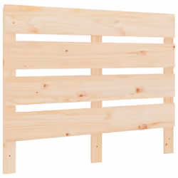 vidaXL Bed Frame Bedstead Wooden Bed Base Mattress Foundation Solid Wood Pine - natural - Additional view 5