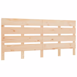 vidaXL Bed Frame Bedstead Wooden Bed Base Mattress Foundation Solid Wood Pine - 120 x 190 cm - Additional view 5