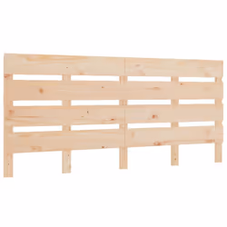 vidaXL Bed Frame Bedstead Wooden Bed Base Mattress Foundation Solid Wood Pine - 140 x 190 cm - Additional view 5