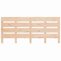vidaXL Bed Frame Bedstead Wooden Bed Base Mattress Foundation Solid Wood Pine - 140 x 190 cm - Additional view 6