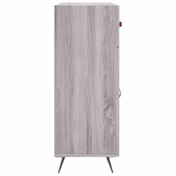 vidaXL Sideboard Storage Cabinet Side Cabinet Cupboard White Engineered Wood - grey sonoma - Additional view 6
