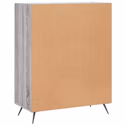 vidaXL Sideboard Storage Cabinet Side Cabinet Cupboard White Engineered Wood - grey sonoma - Additional view 7