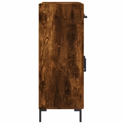 vidaXL Sideboard Storage Cabinet Side Cabinet Concrete Grey Engineered Wood - smoked oak - Additional view 6