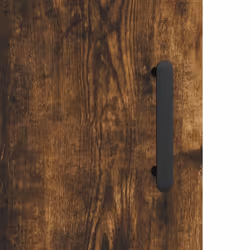 vidaXL Sideboard Storage Cabinet Side Cabinet Cupboard White Engineered Wood - smoked oak - Additional view 9