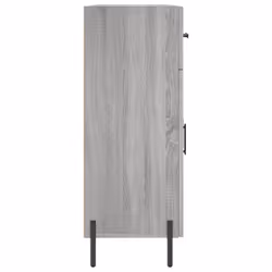 vidaXL Sideboard Storage Cabinet Side Cabinet Cupboard White Engineered Wood - grey sonoma - Additional view 6