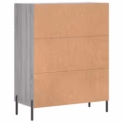 vidaXL Sideboard Storage Cabinet Side Cabinet Cupboard White Engineered Wood - grey sonoma - Additional view 7