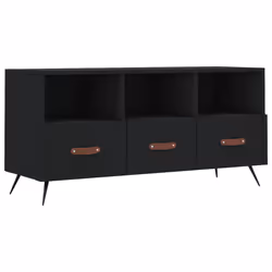 VidaXL 829005, Black, Wood, Wood, 1020 mm, 360 mm, 500 mm