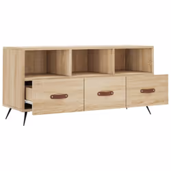vidaXL TV Cabinet TV Unit Media Cabinet TV Stand Sonoma Oak Engineered Wood - Additional view 5