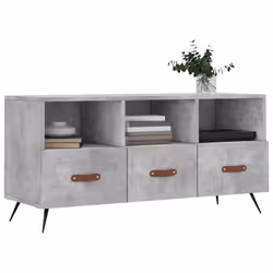 vidaXL TV Cabinet TV Unit Media Cabinet TV Stand Concrete Grey Engineered Wood
