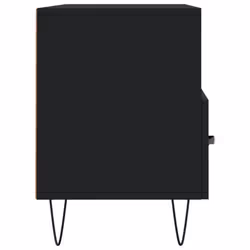 vidaXL TV Cabinet TV Unit Sideboard Media Unit TV Stand Black Engineered Wood - Additional view 6