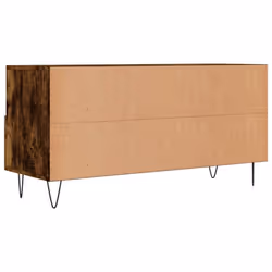 vidaXL TV Cabinet TV Unit Media Cabinet TV Stand Smoked Oak Engineered Wood - Additional view 7