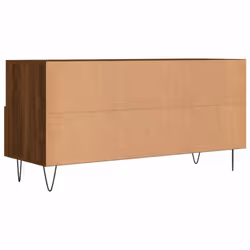 vidaXL TV Cabinet TV Unit Media Cabinet TV Stand Brown Oak Engineered Wood - Additional view 7