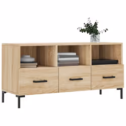 vidaXL TV Cabinet TV Unit Media Cabinet TV Stand Sonoma Oak Engineered Wood