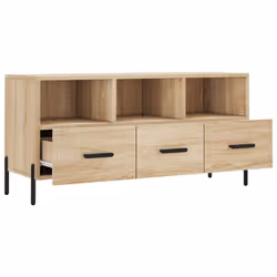 vidaXL TV Cabinet TV Unit Media Cabinet TV Stand Sonoma Oak Engineered Wood - Additional view 5