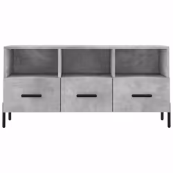 vidaXL TV Cabinet TV Unit Media Cabinet TV Stand Concrete Grey Engineered Wood - Additional view 4
