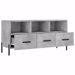 vidaXL TV Cabinet TV Unit Media Cabinet TV Stand Concrete Grey Engineered Wood - Additional view 5