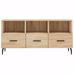 vidaXL TV Cabinet TV Unit Media Cabinet TV Stand Sonoma Oak Engineered Wood - Additional view 4