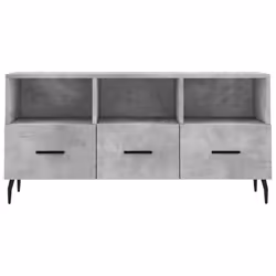 vidaXL TV Cabinet TV Unit Media Cabinet TV Stand Concrete Grey Engineered Wood - Additional view 4