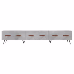 vidaXL TV Cabinet TV Unit Media Cabinet TV Stand Concrete Grey Engineered Wood - Additional view 4