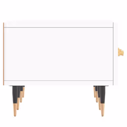 vidaXL TV Cabinet TV Unit Media Unit Sideboard TV Stand Black Engineered Wood - white - Additional view 6
