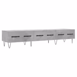 vidaXL TV Cabinet TV Unit Media Cabinet TV Stand Concrete Grey Engineered Wood - concrete grey