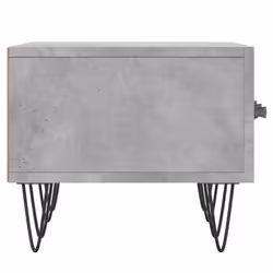 vidaXL TV Cabinet TV Unit Media Cabinet TV Stand Concrete Grey Engineered Wood - concrete grey - Additional view 6