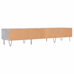 vidaXL TV Cabinet TV Unit Media Cabinet TV Stand Concrete Grey Engineered Wood - concrete grey - Additional view 7