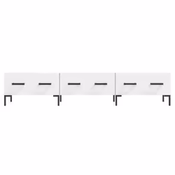 vidaXL TV Cabinet TV Unit Media Cabinet TV Stand Sonoma Oak Engineered Wood - white - Additional view 4