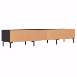 vidaXL TV Cabinet TV Unit Media Cabinet TV Stand Sonoma Oak Engineered Wood - black - Additional view 7