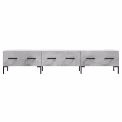 vidaXL TV Cabinet TV Unit Media Cabinet TV Stand Sonoma Oak Engineered Wood - concrete grey - Additional view 4