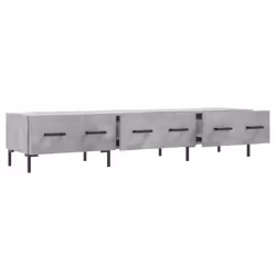 vidaXL TV Cabinet TV Unit Media Cabinet TV Stand Sonoma Oak Engineered Wood - concrete grey - Additional view 5
