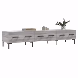 vidaXL TV Cabinet TV Unit Media Cabinet TV Stand Sonoma Oak Engineered Wood - grey sonoma