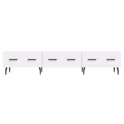 vidaXL TV Cabinet TV Console Sideboard Media Console White Engineered Wood - white - Additional view 4