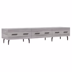 vidaXL TV Cabinet TV Console Sideboard Media Console White Engineered Wood - grey sonoma