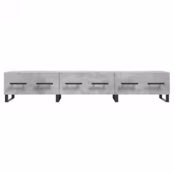 vidaXL TV Cabinet TV Console Sideboard Media Console White Engineered Wood - concrete grey - Additional view 4