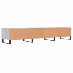 vidaXL TV Cabinet TV Console Sideboard Media Console White Engineered Wood - concrete grey - Additional view 7