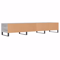 vidaXL TV Cabinet TV Console Sideboard Media Console White Engineered Wood - grey sonoma - Additional view 7
