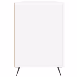 vidaXL Desk Computer Desk Writing Table Office Table Work Desk Engineered Wood - high gloss white - Additional view 6