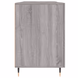 vidaXL Desk Computer Desk Writing Table Office Work Desk White Engineered Wood - grey sonoma - Additional view 6