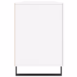 vidaXL Desk Computer Desk Writing Table Office Table Work Desk Engineered Wood - white - Additional view 8