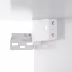vidaXL Wall-mounted Bedside Cabinets Side Cabinet Bedside Table Nightstand - high gloss white, 2 pcs - Additional view 10