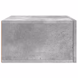vidaXL Wall-mounted Bedside Cabinets Side Cabinet Bedside Table Nightstand - concrete grey, 1 pcs - Additional view 6