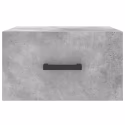vidaXL Wall-mounted Bedside Cabinets Floating Cabinets 2 pcs Concrete Grey - concrete grey, 2 pcs - Additional view 5