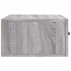 vidaXL Wall-mounted Bedside Cabinets Floating Cabinet Nightstand 2 pcs White - grey sonoma, 2 pcs - Additional view 7