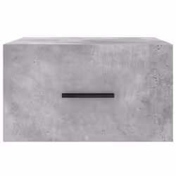 vidaXL Wall-mounted Bedside Cabinet Floating Storage Cabinet Nightstand White - concrete grey, 2 pcs - Additional view 5